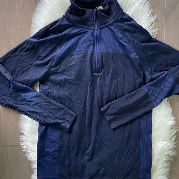 Men’s Blue Activewear Half Zip SZ S NWT - Picture 3 of 11